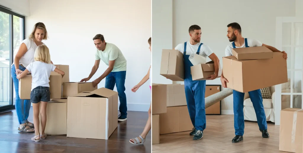 DIY vs Professional Movers